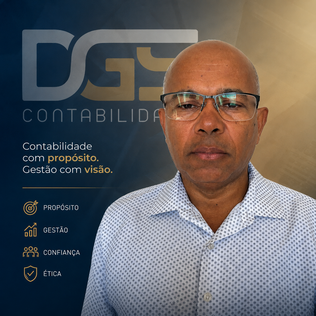 Domingos Gomes, contador especialista em contabilidade para médicos - DGS Contabilidade